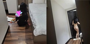 Duong Thao nhi удовлетворила, демонстрируя свои очаровательные изгибы