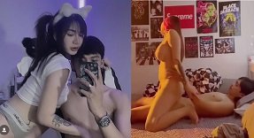Красивая девушка изогнута и скрывается, чтобы кататься на лошади